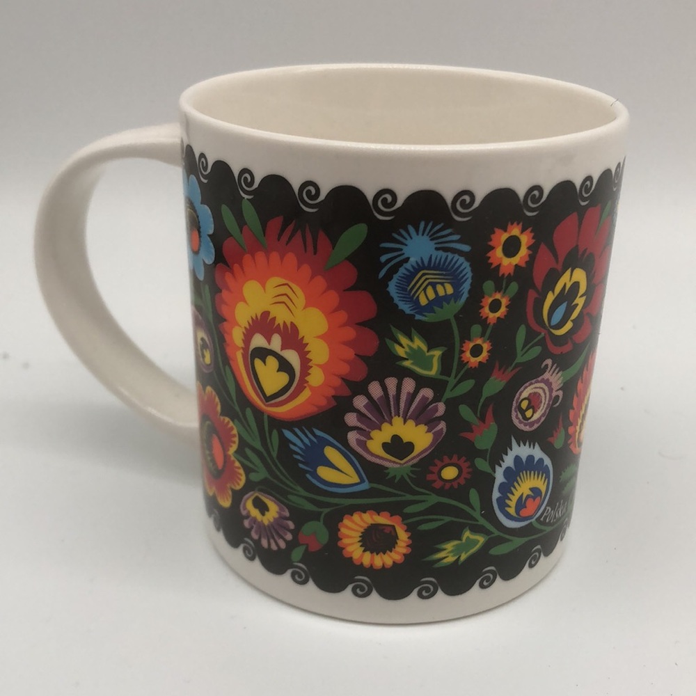 Polish folk art mug